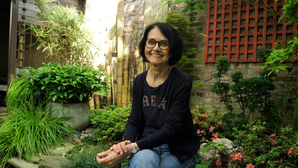 Une ancienne secrétaire médicale créée un jardin zen japonais à Lille